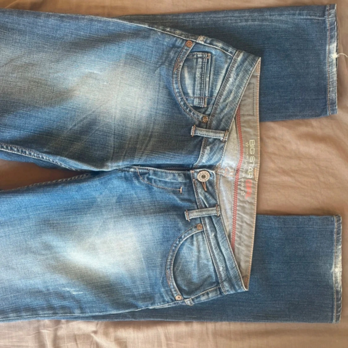 Lågmidjade jeans