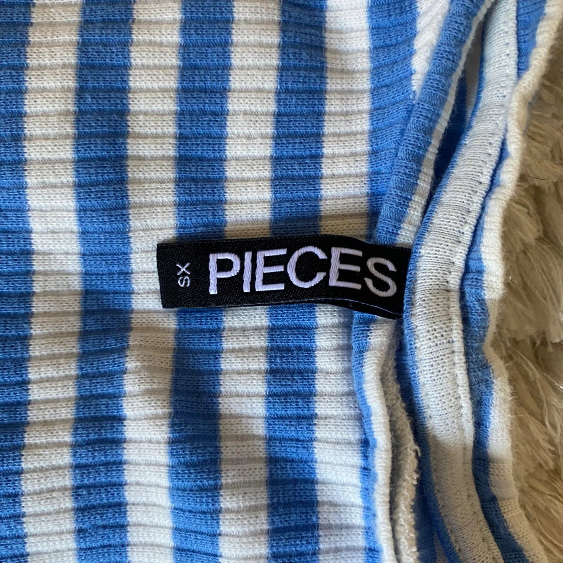 Jättefin randig tröja - 90