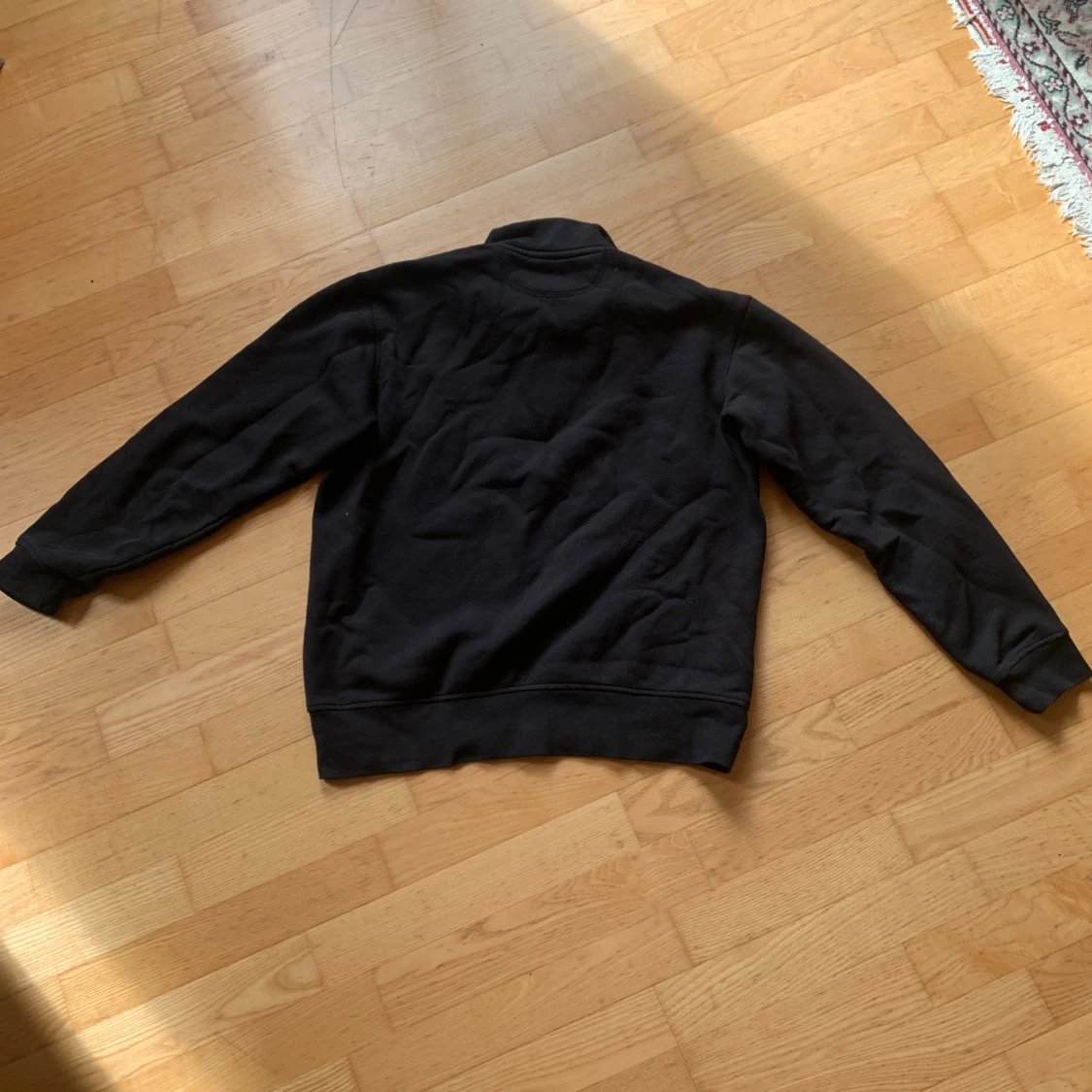 Svart zara halfzip  - 90