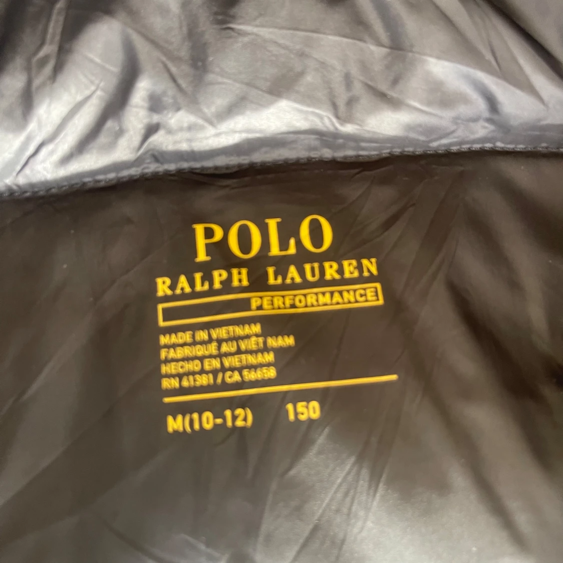Grå och svart pufferjacka från Polo Ralph Lauren - 91