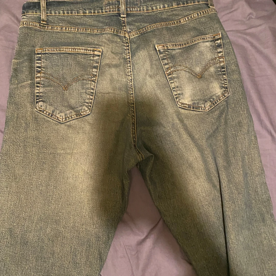 Lösa finfärg jeans - 91