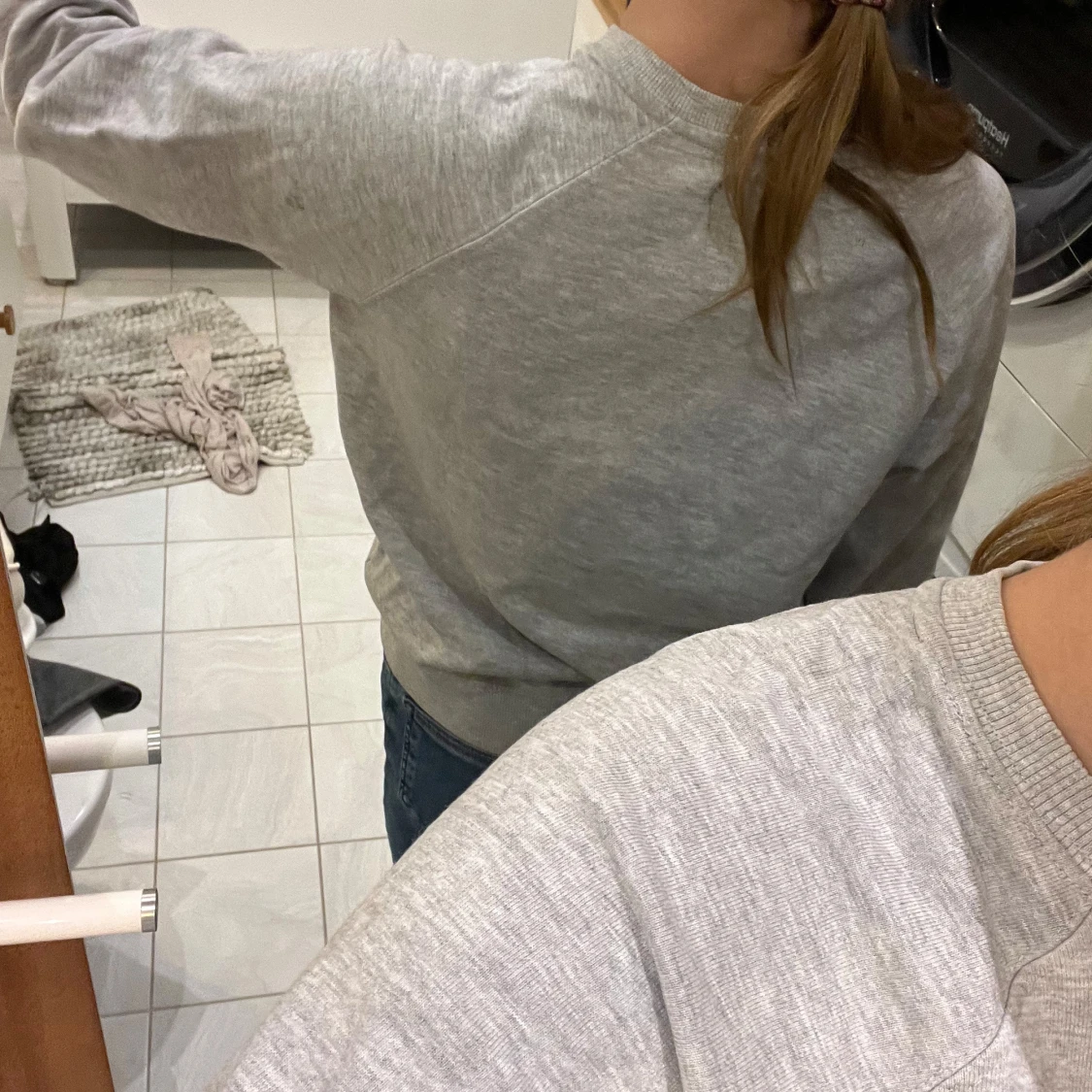 Grå sweatshirt från 157 - 90