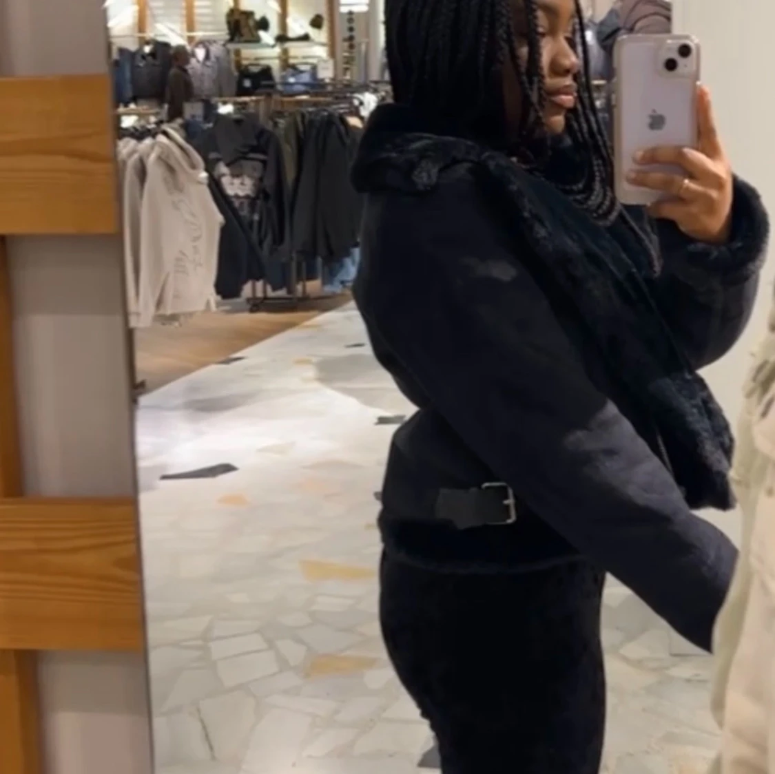 Aviator mocka vinterjacka 