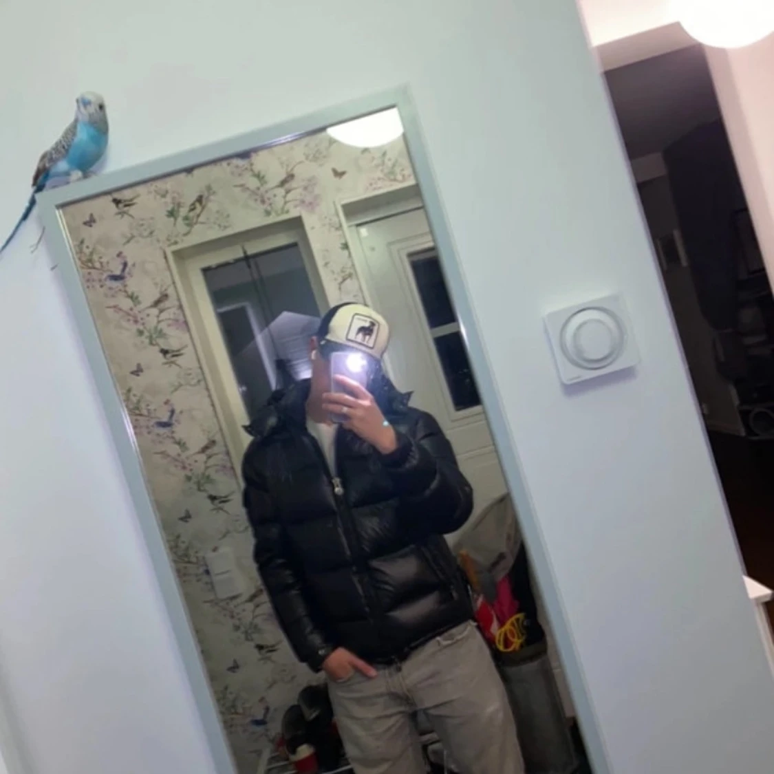 Svart dunjacka från Moncler - 93