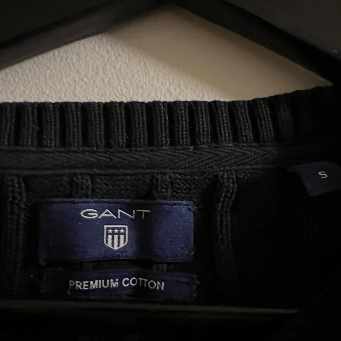 Svart kabelstickad tröja från GANT - 91