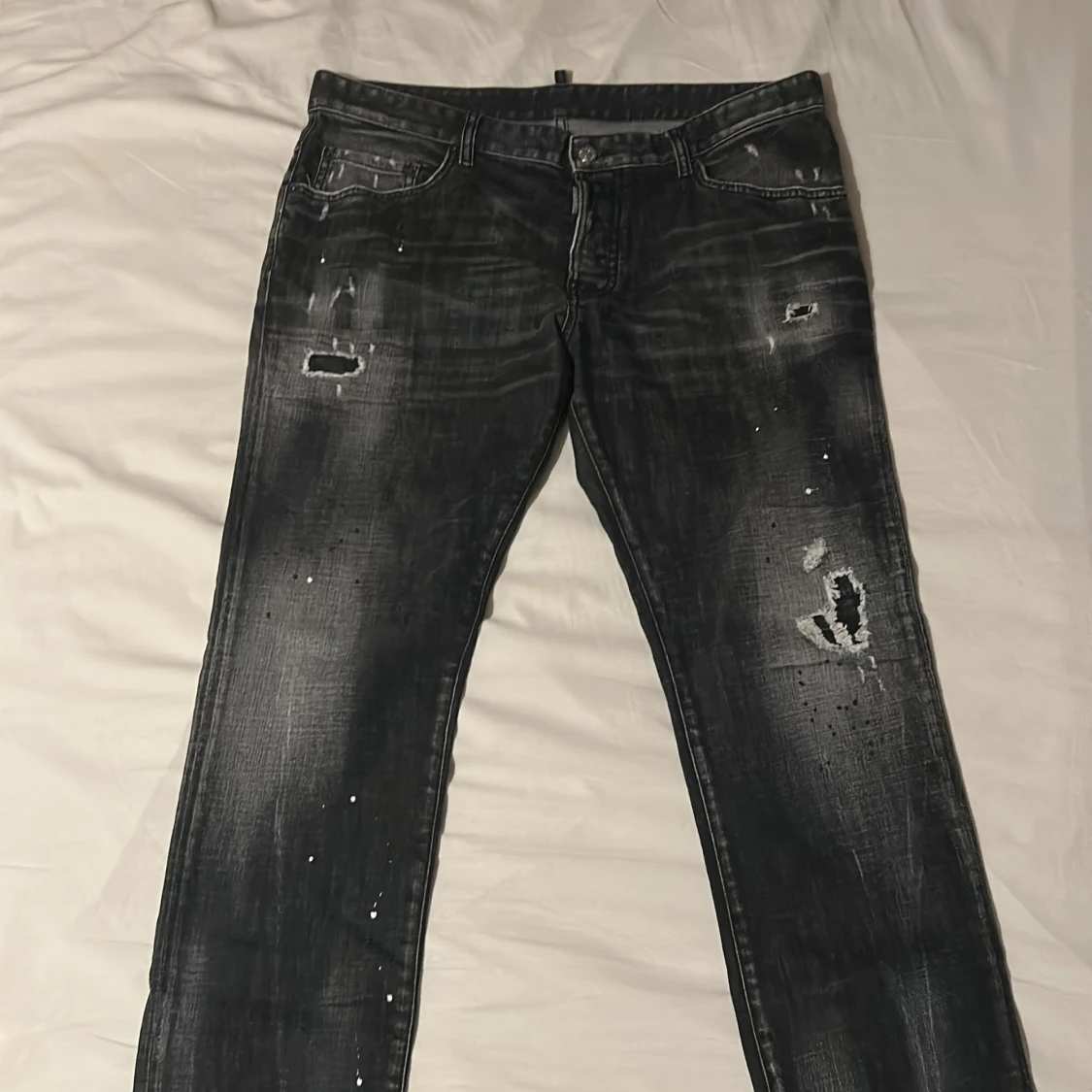 (ÄKTA) Svarta Dsquared2 jeans