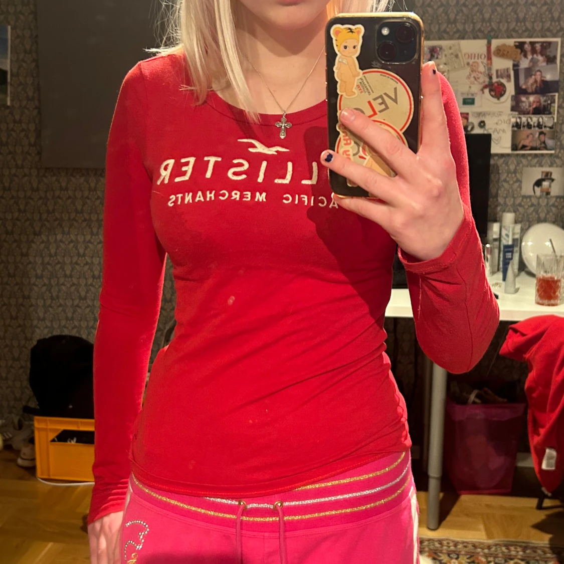 Långärmad hollister tröja