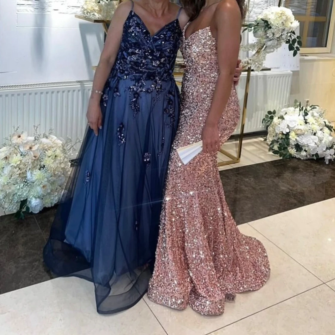 Axelbandslös långklänning - 91