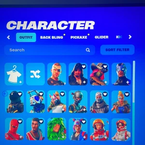 Fortnite konto med The Reaper med massa andra skins. - Säljer ett forre konto med reaper, Take the L och massa andra saker fråga gärna efter fler bilder. Kan tänka mig att sänka priset lite.