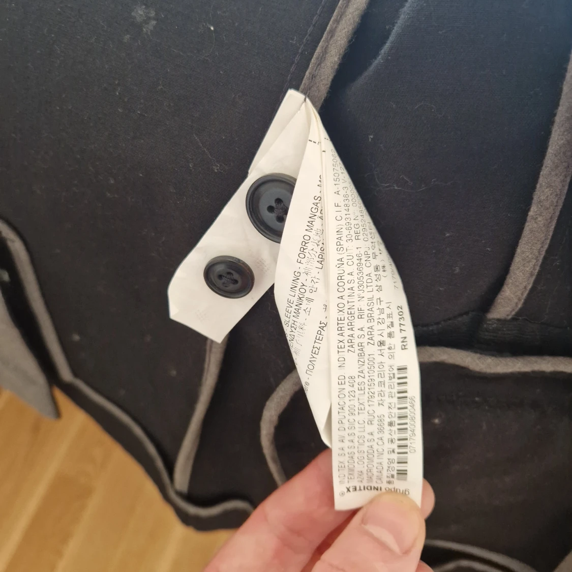 Svart kavaj från Zara Man - 93