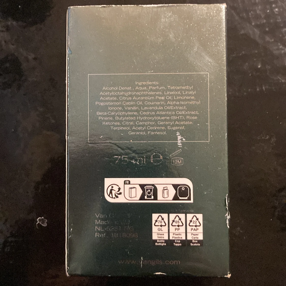 Van gils deo och eu de toilette 75ml oöppnade - 90