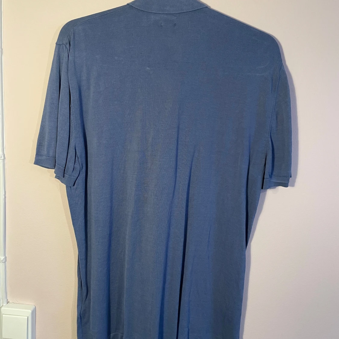 Blå pikétröja från H&M - 91