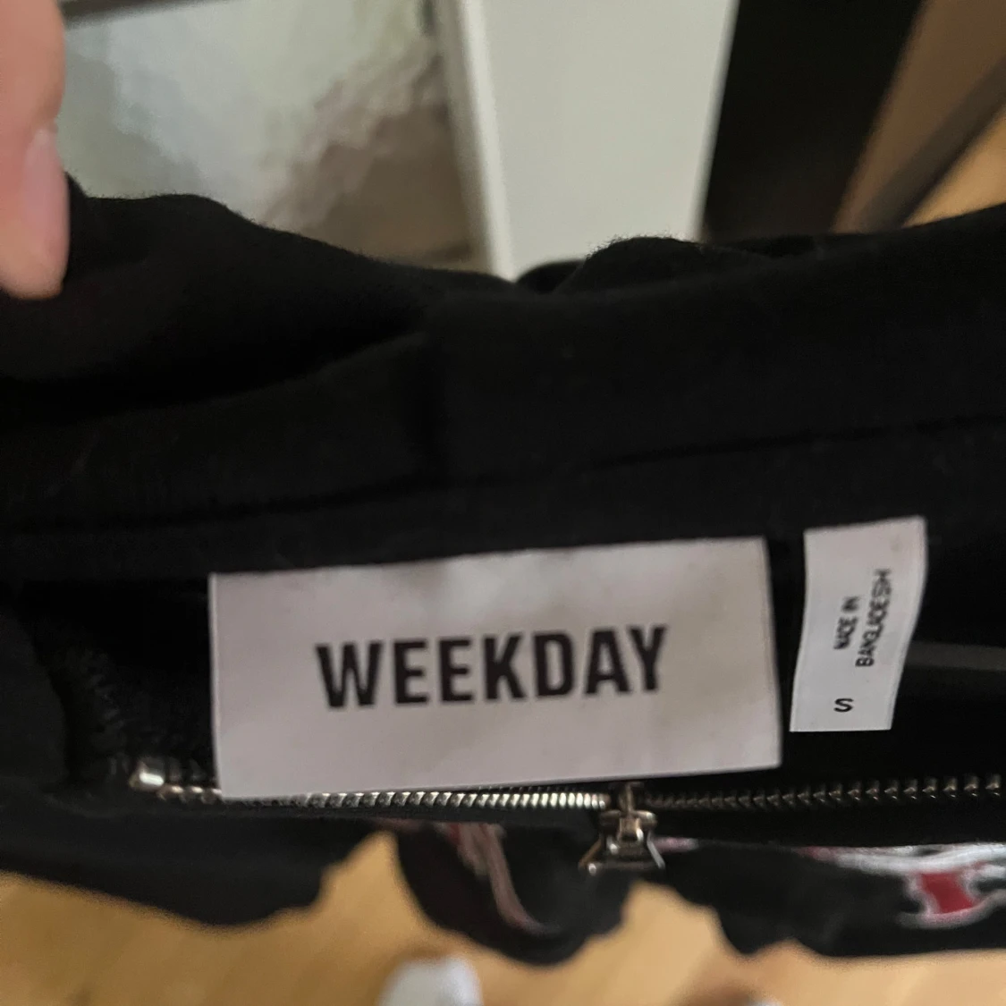Svart Weekday Zip Up - 91