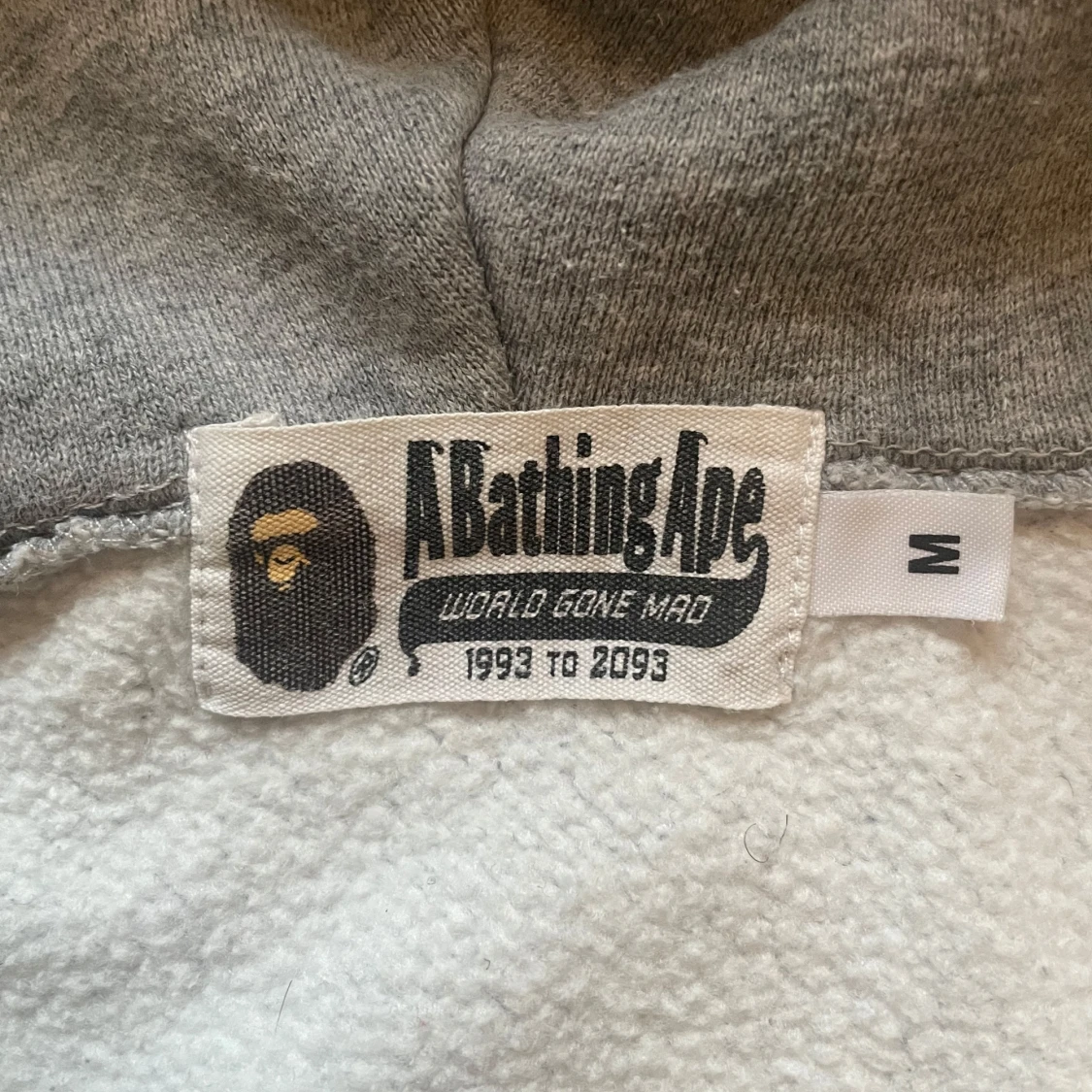 Grå hoodie från BAPE - 92