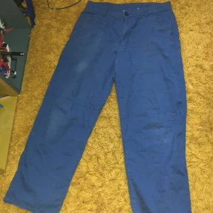 Baggy Chinos Blå - Chinos bagge blå