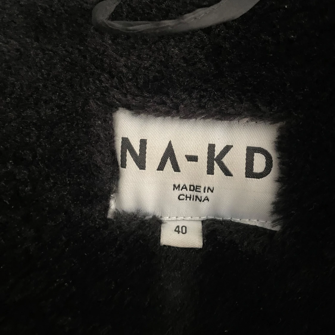 Svart skinnjacka från NA-KD - 90