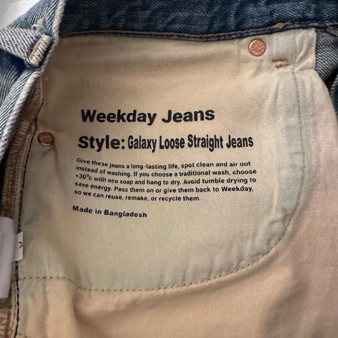 Weekday Galaxy Loose Straight Jeans - 3