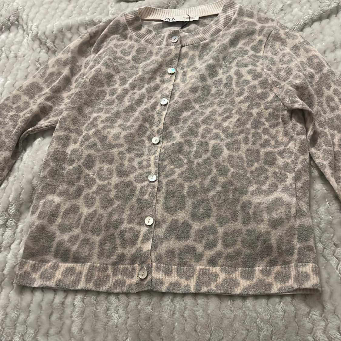 Leopardmönstrad kofta från Zara - 1