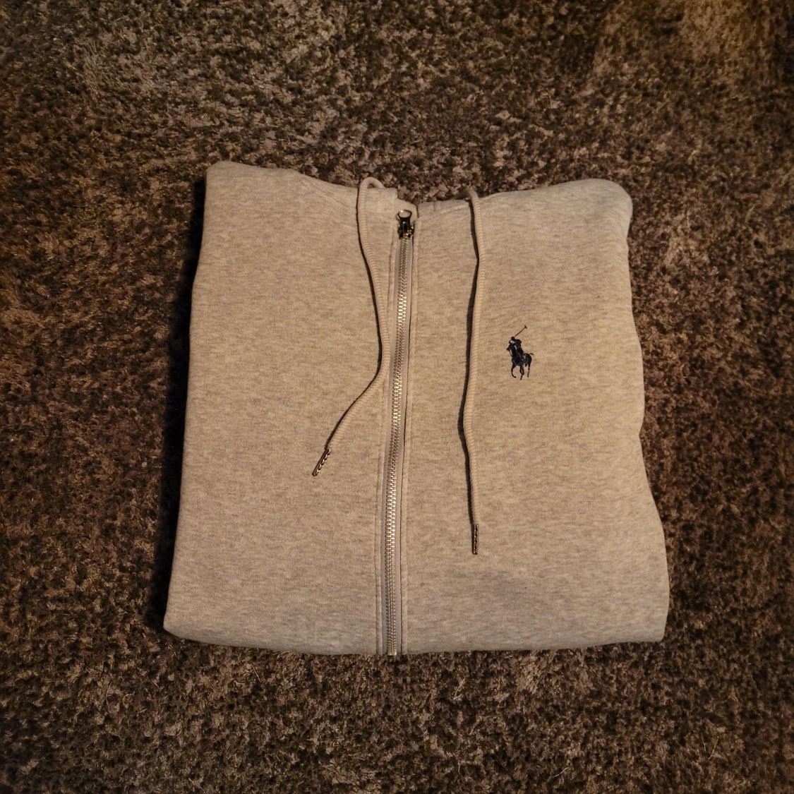 Ralph Lauren hoodie zip grå - 2