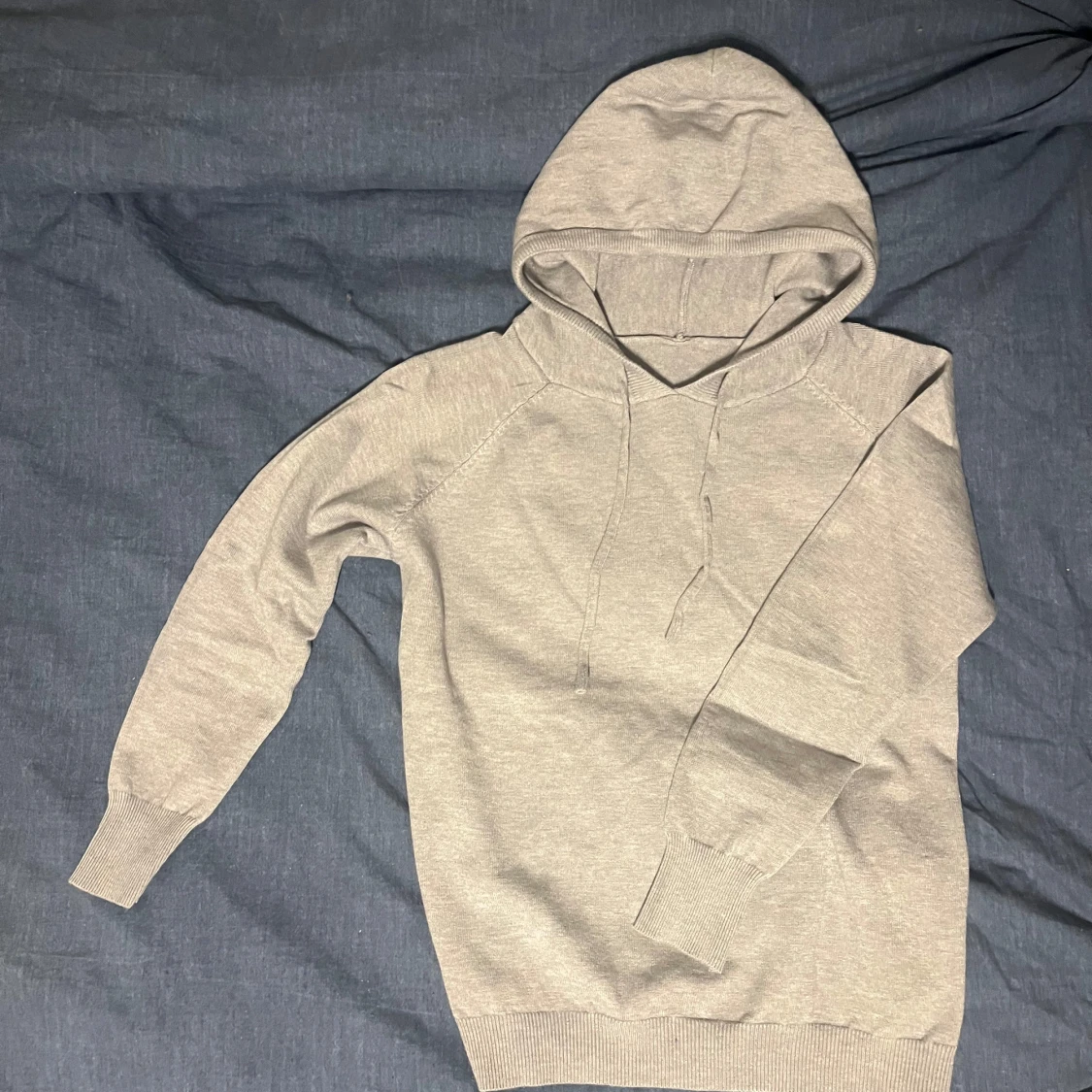 Grå marinoull hoodie