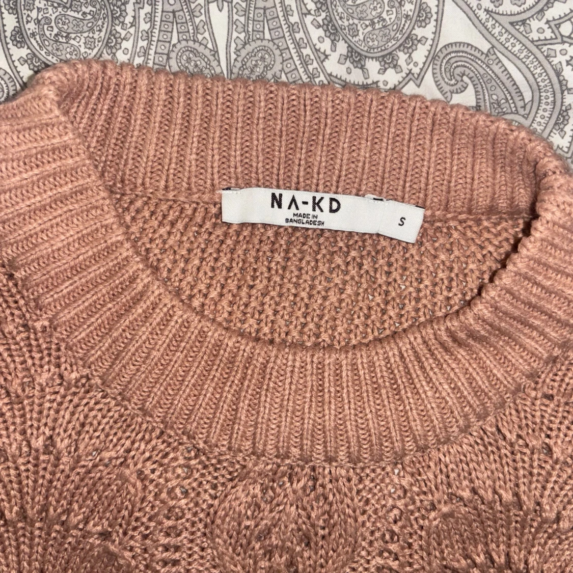 Rosa stickad tröja från NA-KD - 4