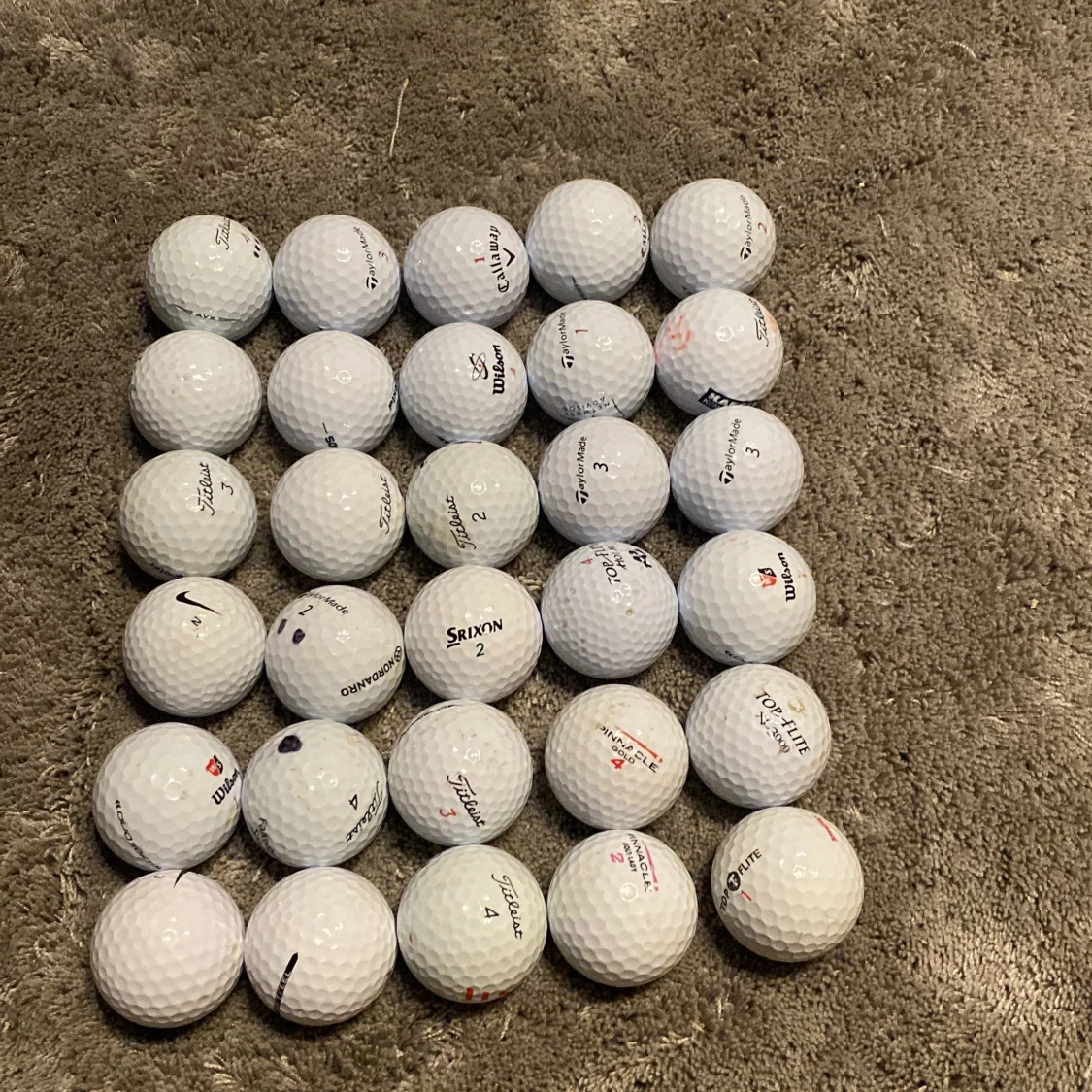 Golf bollar i bra skick. 30 st för 75 kr - 1