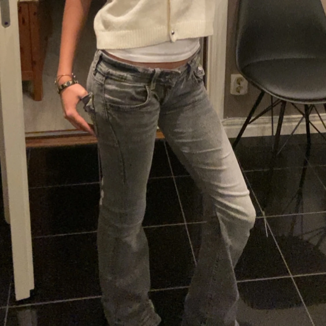 nersydda gina tricot byxor