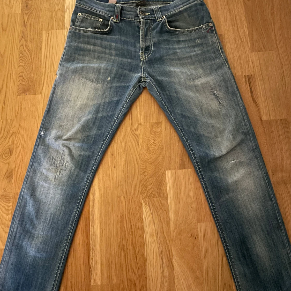 Blå Dondup George med slitningar - 2