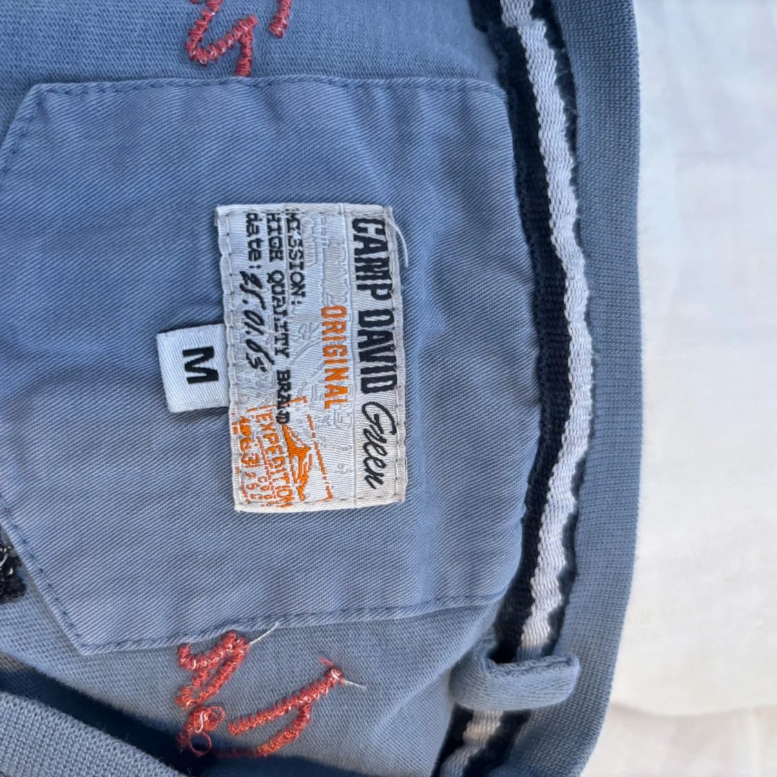 Blå t-shirt från Camp David - 2