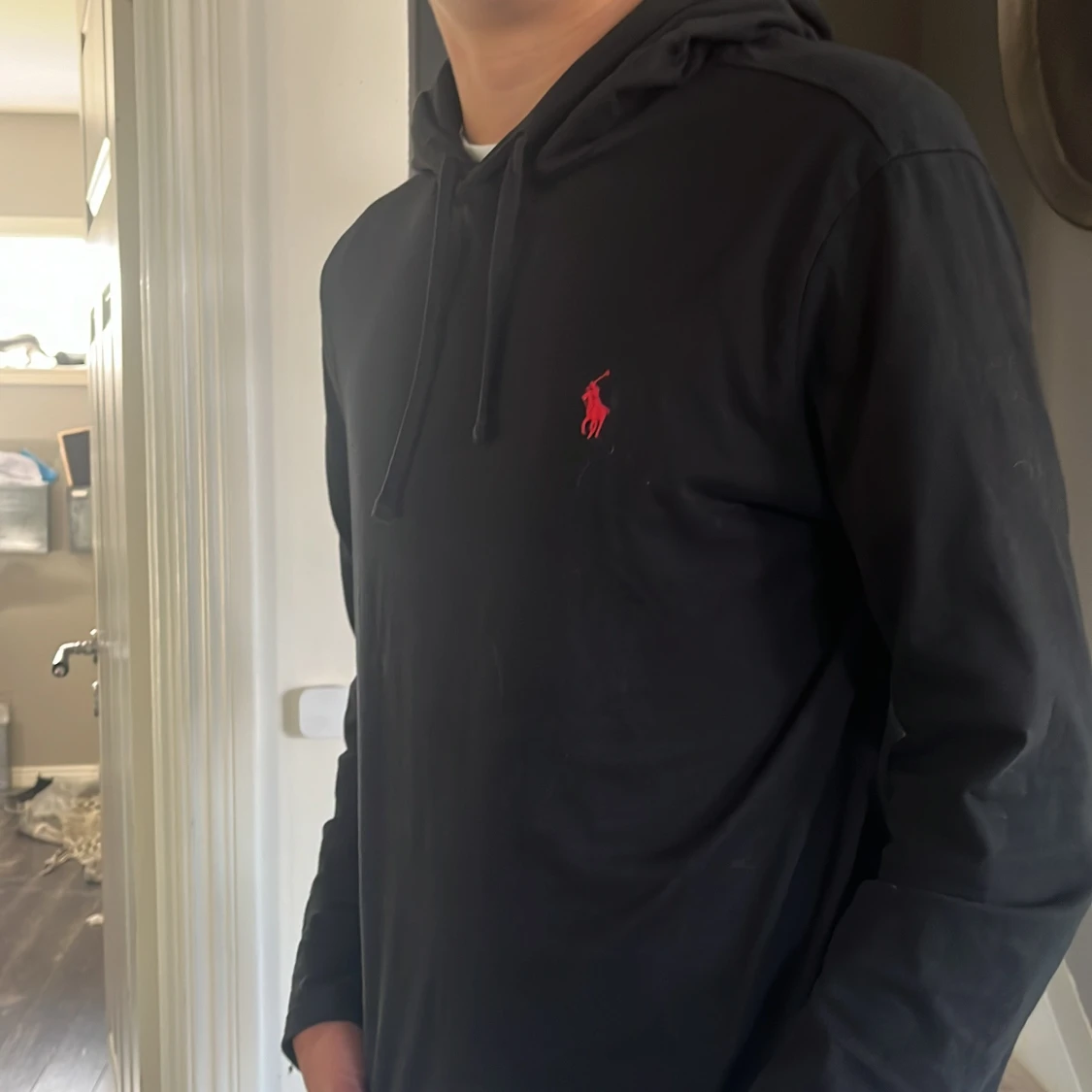 Ralphlauren hoodie tunn