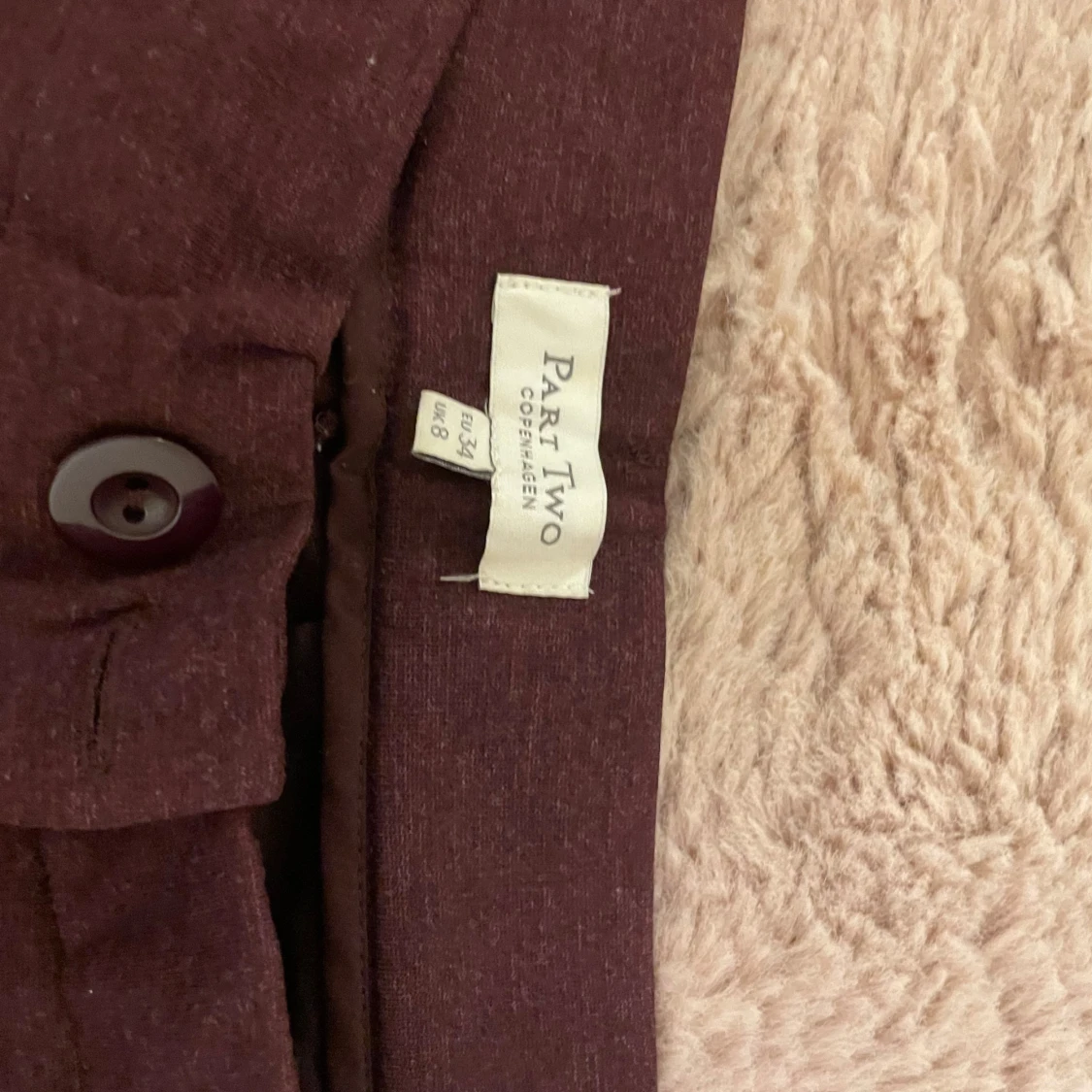 Vinröda byxor från Part Two - 91