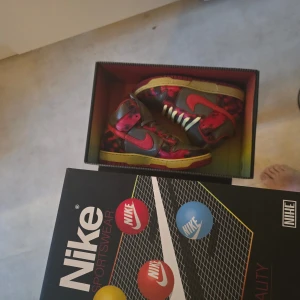 Nike Dunk high acid wash  - Size 9. Used