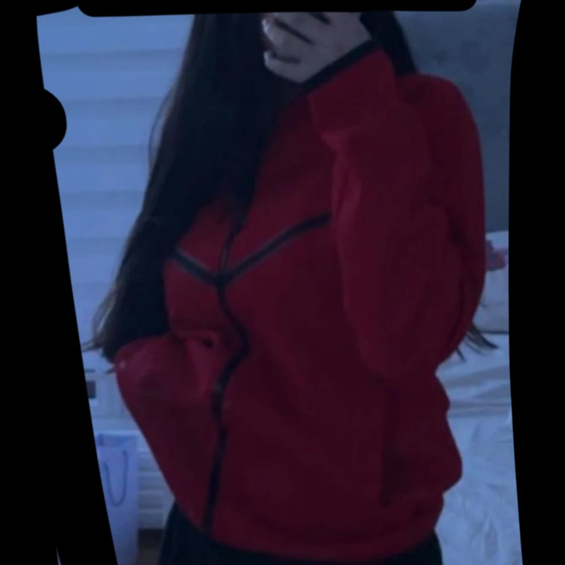 Röd Nike Tech Fleece - 90