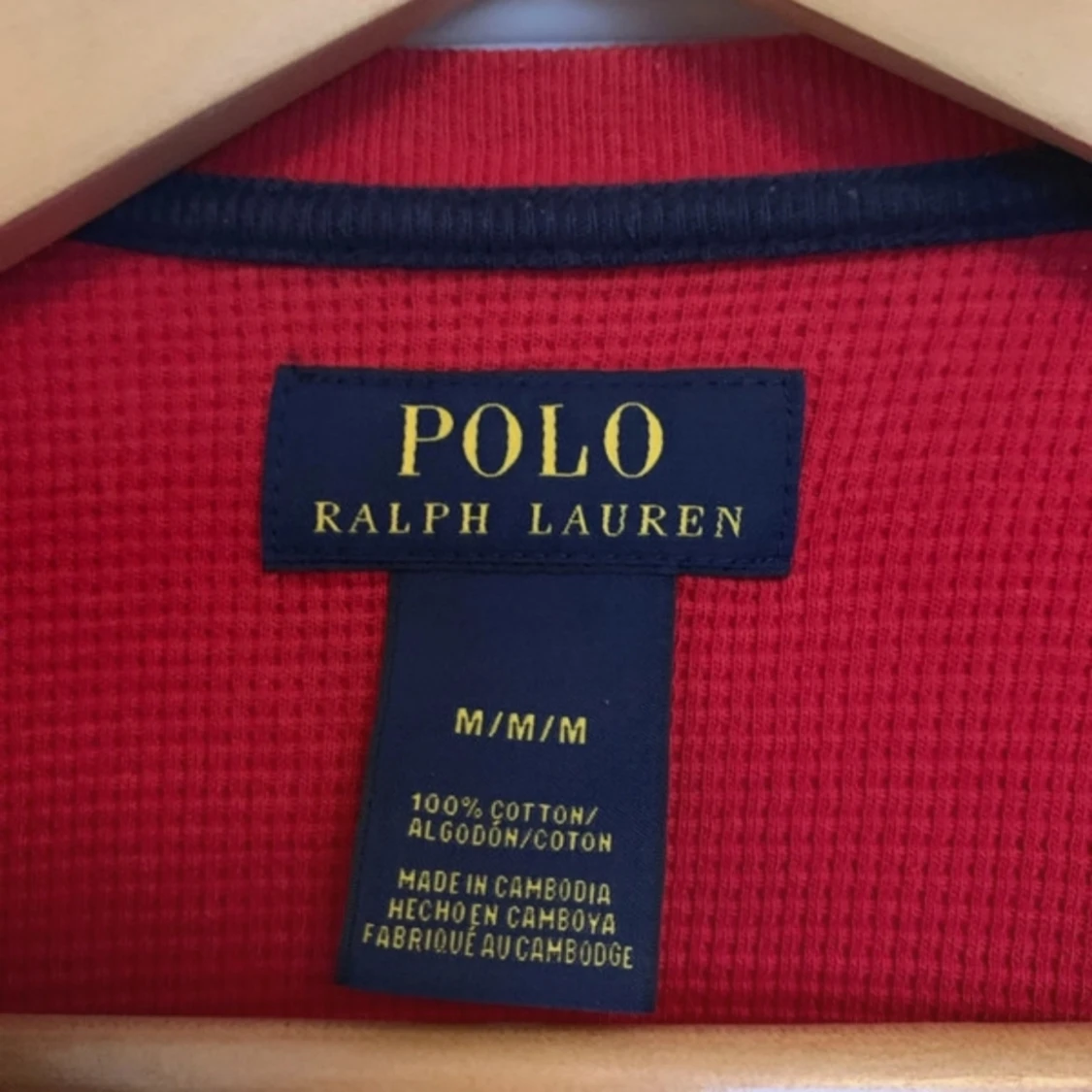 Röd långärmad tröja från Polo Ralph Lauren - 91