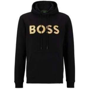 Snygg svart hoodie från BOSS - En snygg hoodie som passar ganska mycket med olika typer av byxor tex jeans, mjukisar och träningsbyxor. Om du undrar något så är det bara att skriva.                                                                    Ni kan komma med några förslag eller byte.       Nypris 2099 kr.                                                       Kan passar M. Mvh /Sultan                                                                    