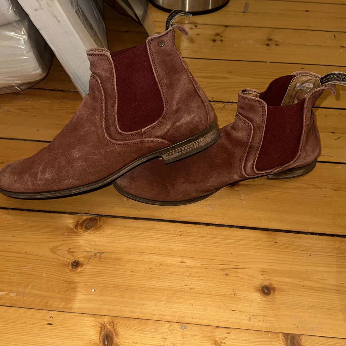 Bruna mocka boots från Sneaky Steve 44 - 93