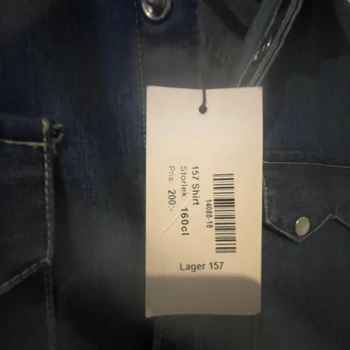 Jeans skjorta  - 90