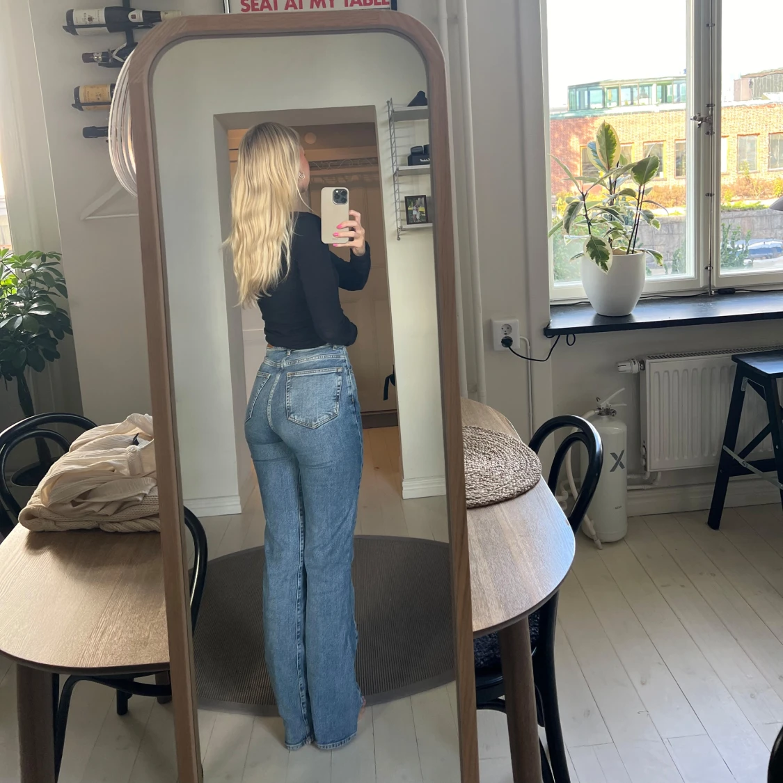 Blå jeans strlk 26/32 - 90