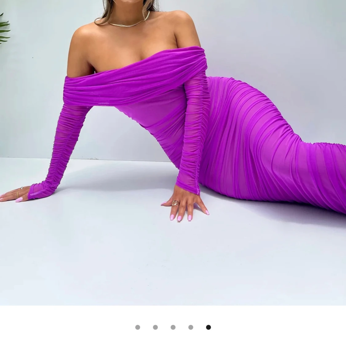Purple dress - 91