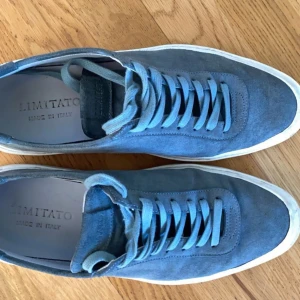 Limitato skor  - Ett par limitato skor i väldigt bra skick’nypris runt 3000-4000 kr. Skorna är ljusgröna och har inga slitage. Dem är storlek 43 och box ingår 