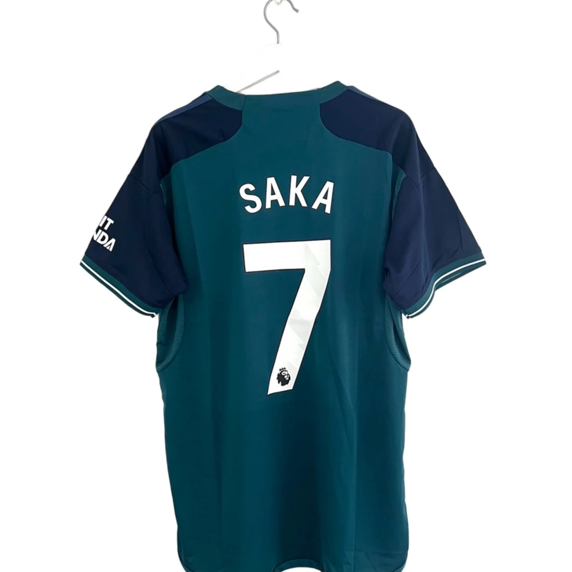 Bukayo Saka 2023/24 Arsenal Third kit (L