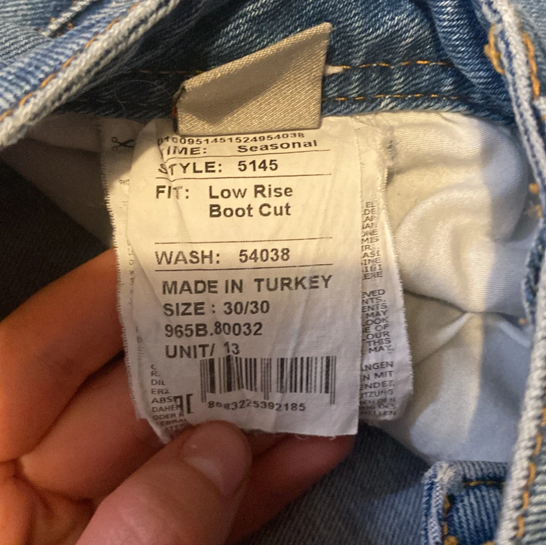 Blå bootcut jeans från LTB - 90