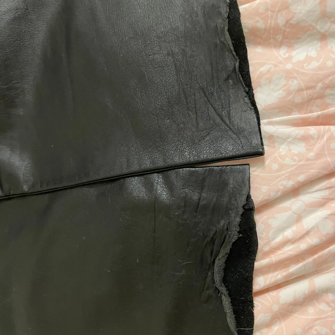 Lågmidjade läderbyxor  - 93