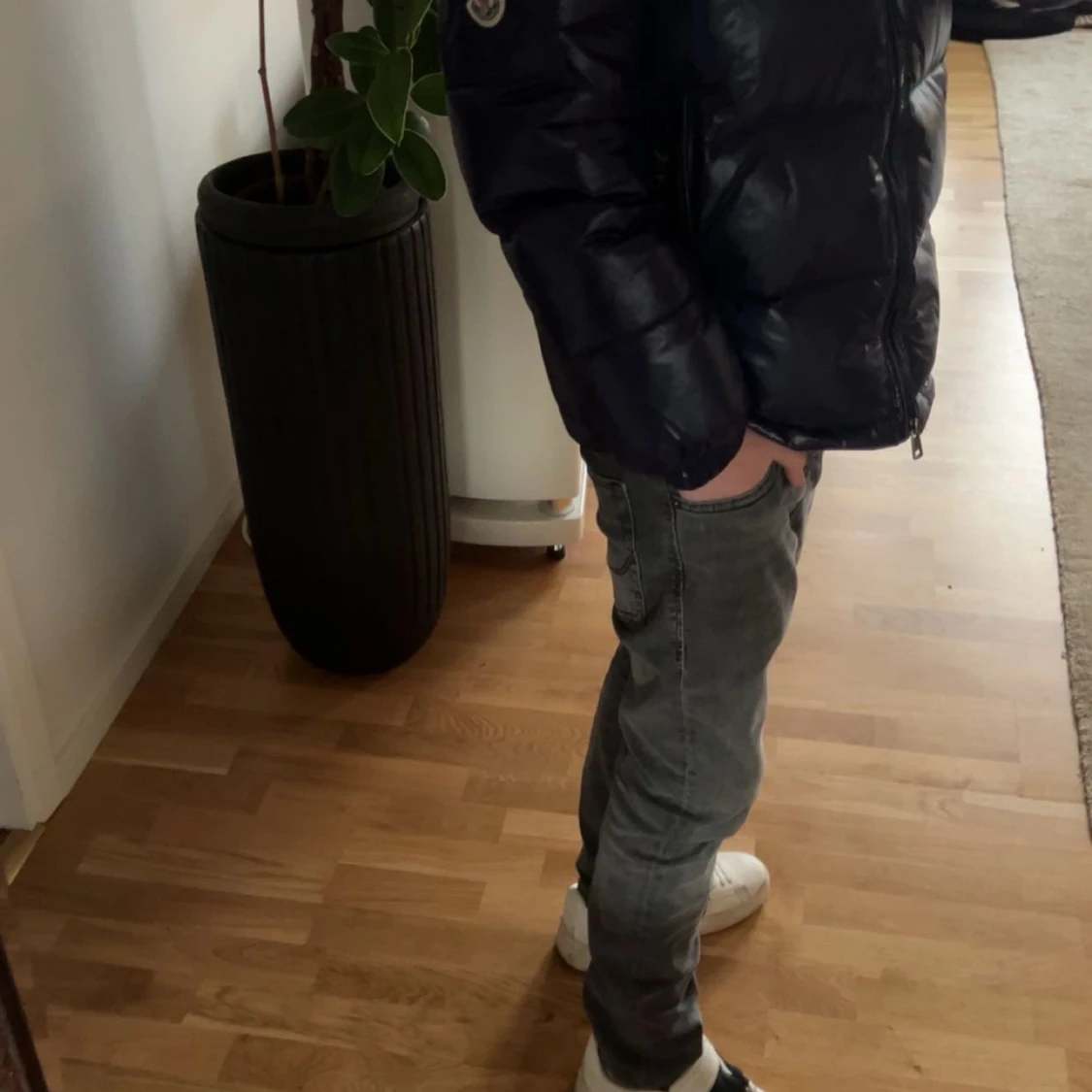 Blå dunjacka från Moncler - 91