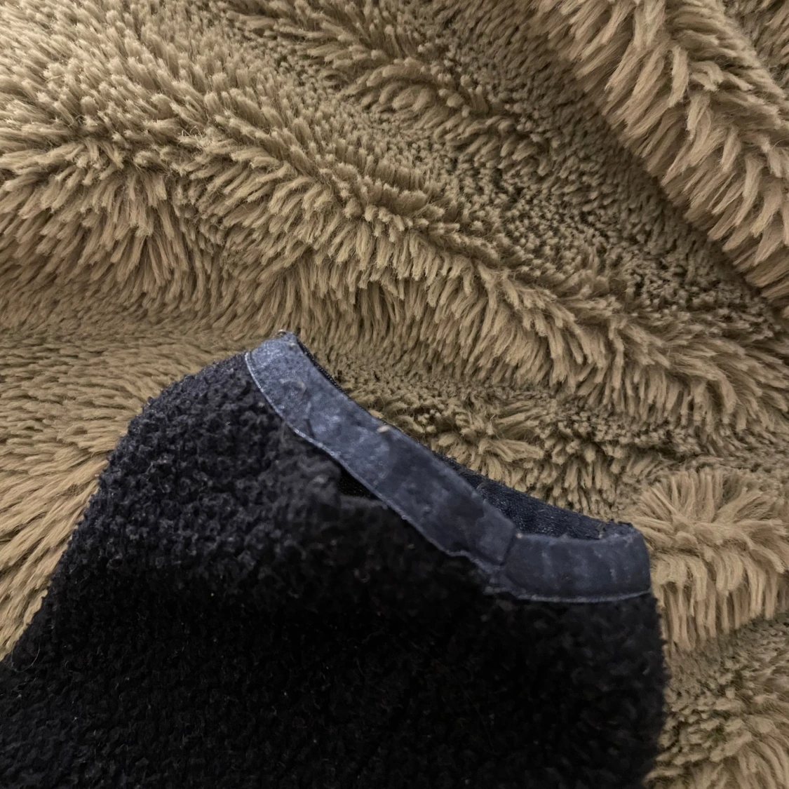 Mörkblå Teddy jacka💙 - 92