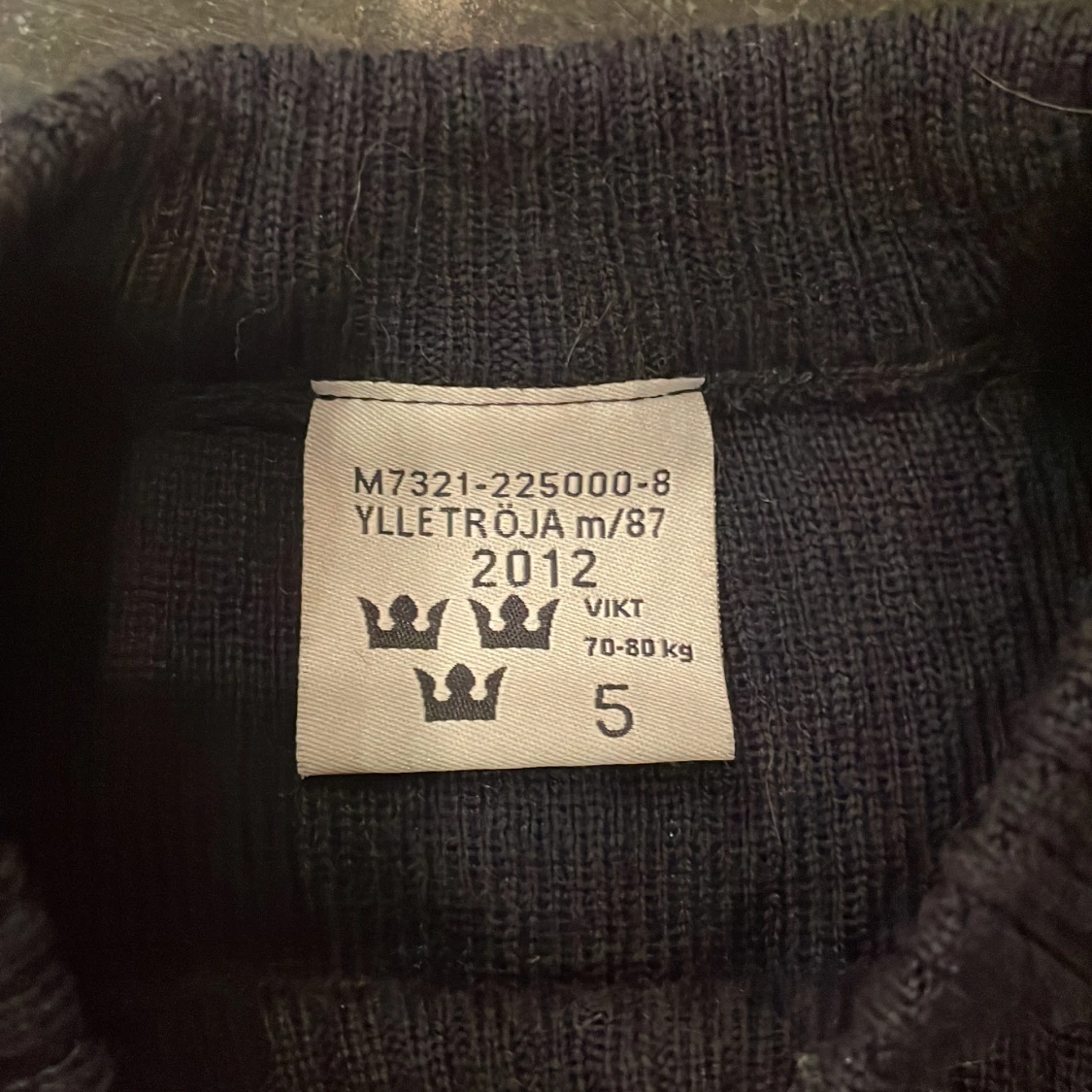 Militär ylletröja - 90