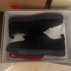 Louboutin  - Ett par väldigt fräscha loubs mörkblåa Storlek:42  Pris kan diskuteras vid en väldigt snabb affär 