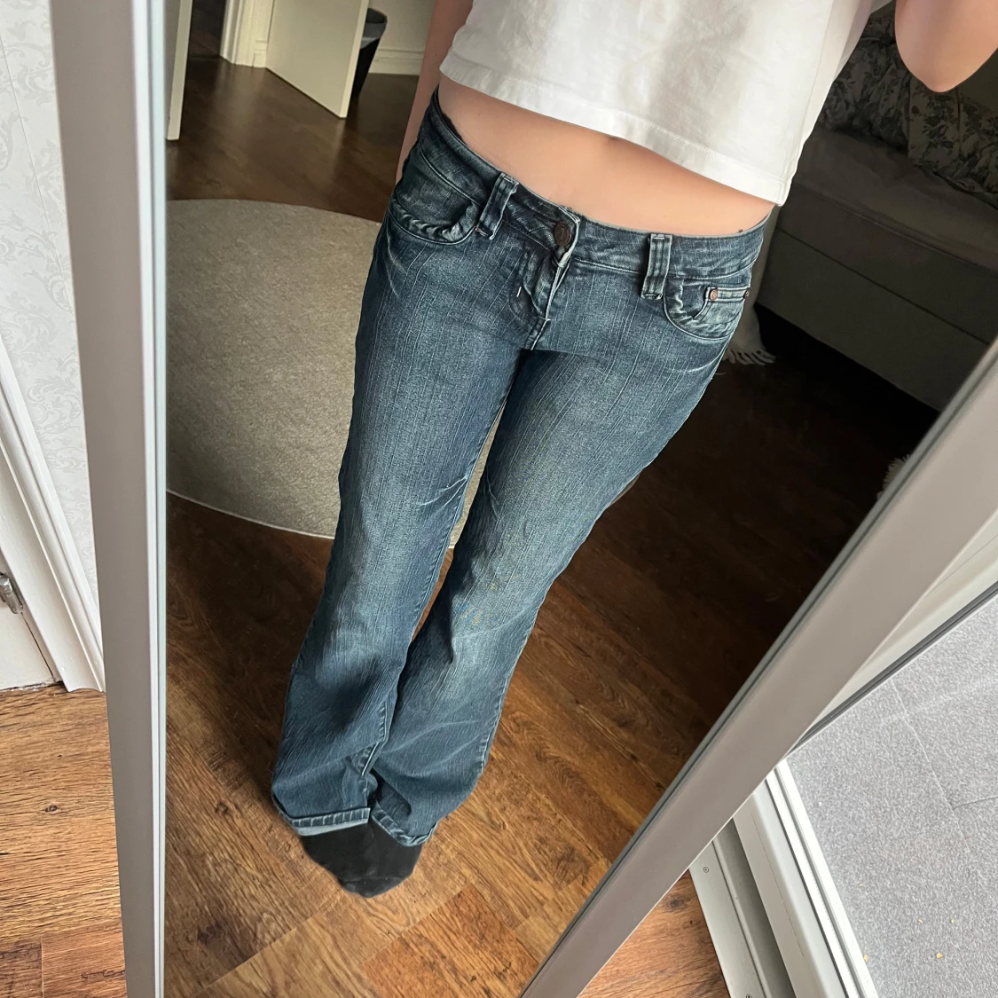 Blå jeans från Monday Denim