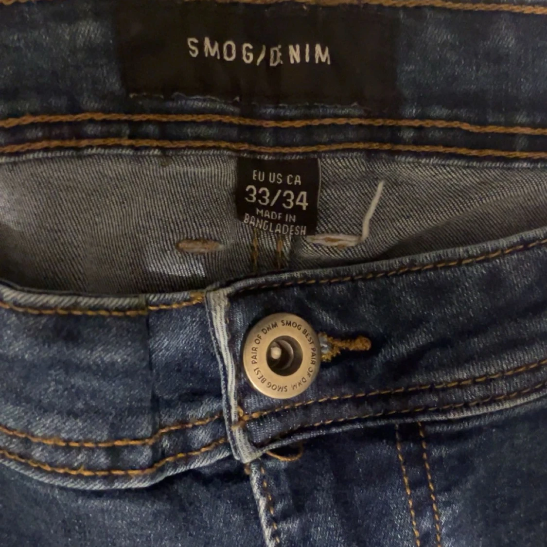 Smog blå jeans - 90