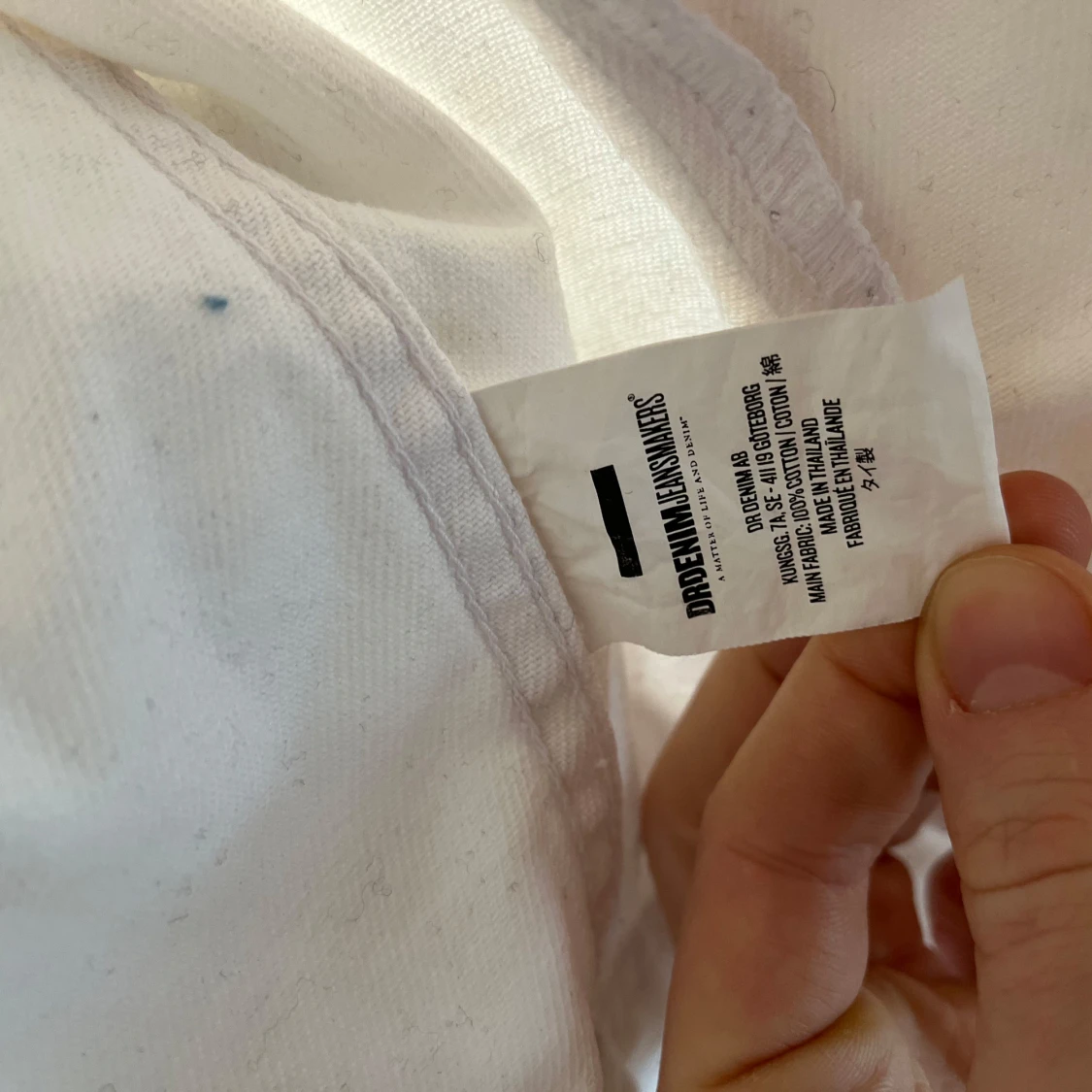 Vit jeansjacka från Dr. Denim - 92